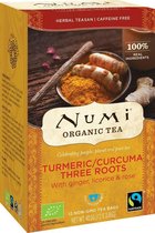 Kurkuma Thee - Numi Three Roots Turmeric Kurkuma Thee (2 doosjes thee)