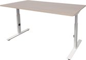 RoomForTheNew Bureau Schiphol plus-Bureau - Bureautafel - Gaming bureau - Game bureau - Computertafel - Desk - Bureau wit - Verstelbaar bureau - Gaming Desk - Bureau tafel - Bureau