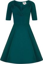 Collectif Trixie 50's Swing Jurk Teal