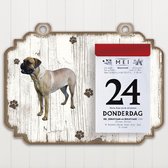 Scheurkalender 2023 Hond: Bulmastiff