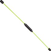 Relaxdays swingstick 160 cm geel - fitness staaf - vibratie training diepe spieren