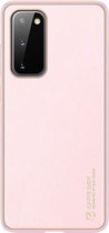 Hoesje geschikt voor Samsung Galaxy S20 - dux ducis yolo case - roze