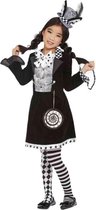 Smiffy's - Mad Hatter Kostuum - Mini Mad Hatter - Meisje - - Large - Carnavalskleding - Verkleedkleding