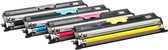 Print-Equipment Toner cartridge / Alternatief voordeel pakket Konica Minolta 1600 zwart, rood, geel, blauw | Konica Minolta Magicolor 1600W/ 1650ENDT/