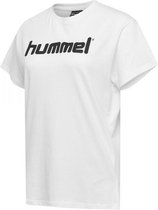 hummel Go Cotton Logo T-Shirt Woman Korte Mouw - Maat M