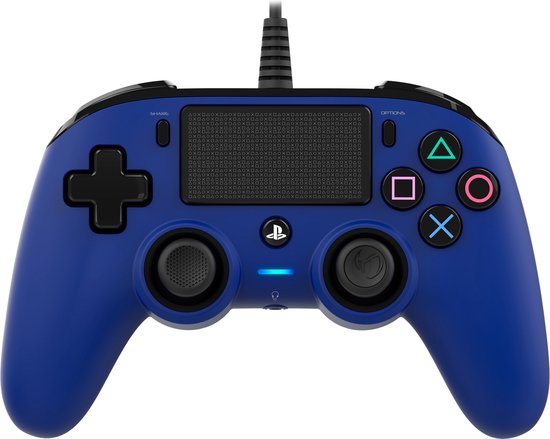 Nacon Compact Official Licensed Bedrade Controller - PS4 - Blauw