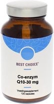 Best Choice Coenzym Q10 /Bc Ts - 120 Capsules - Voedingssupplement