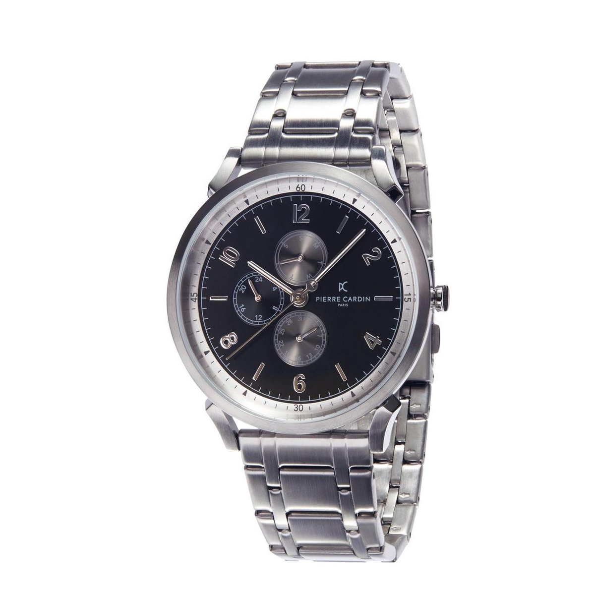Pierre Cardin Pigalle Nine CPI.2030 Horloge - Staal - Zilverkleurig - Ø 44 mm