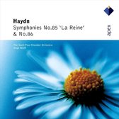 Haydn: Symphonies Nos. 85 "La Reine" & 86