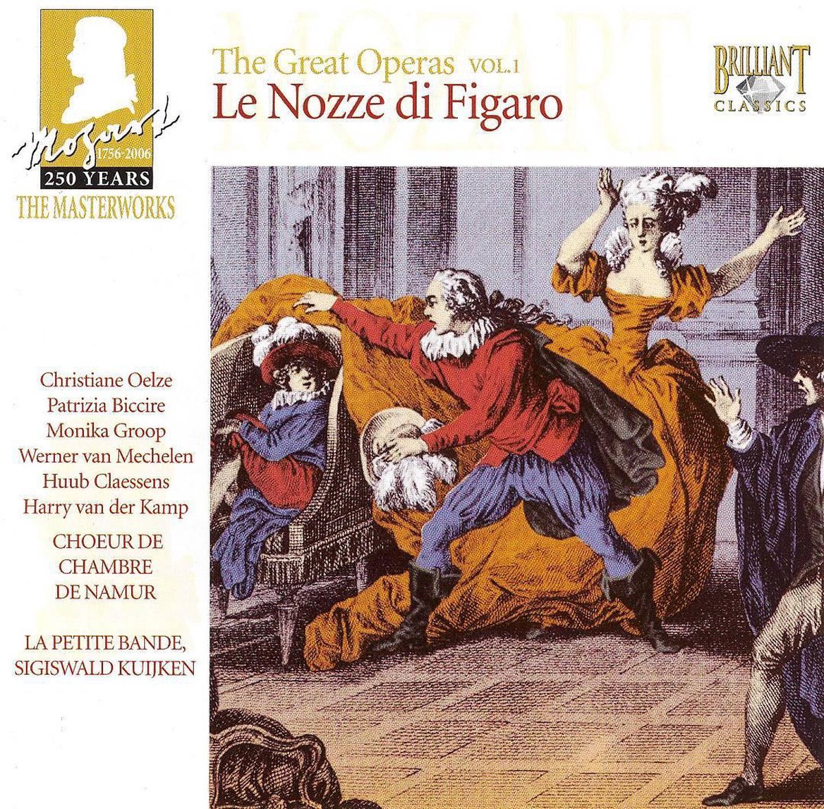 【中古】 Le Nozze Di Figaro: S.kuijken / Lapetite Bande Oelze Biccire Groop Le Nozze Di Figaro (La Petite Bande, Kuijken), Sigiswald Kuijken