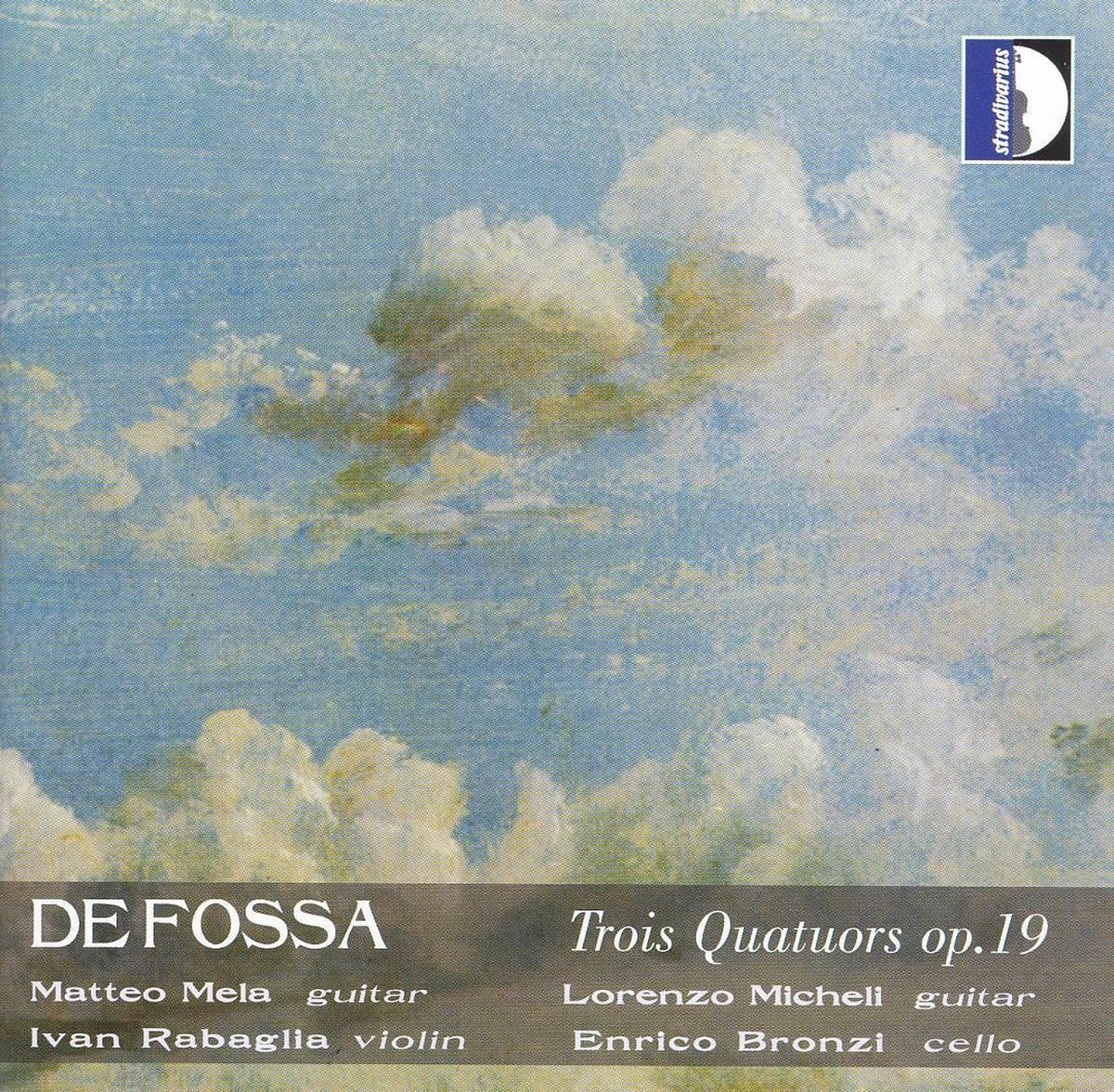 De Fossa: Quartets Op.19 For Two Guitars,