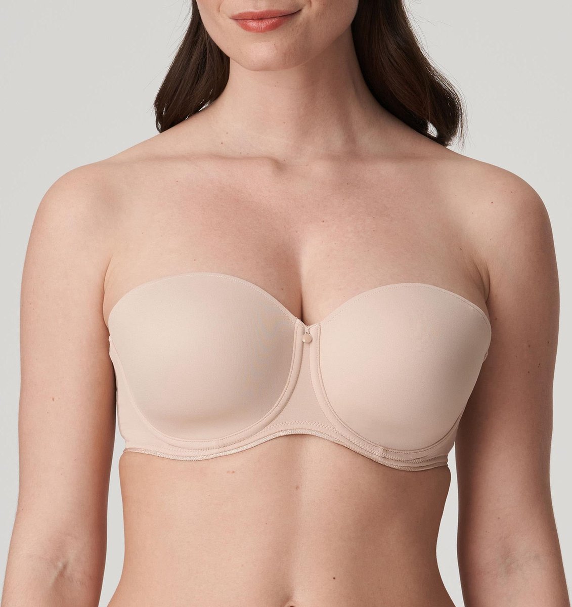 PrimaDonna Perle Strapless Bh 0162349 Caffé Latte - maat EU 70G / FR Huid