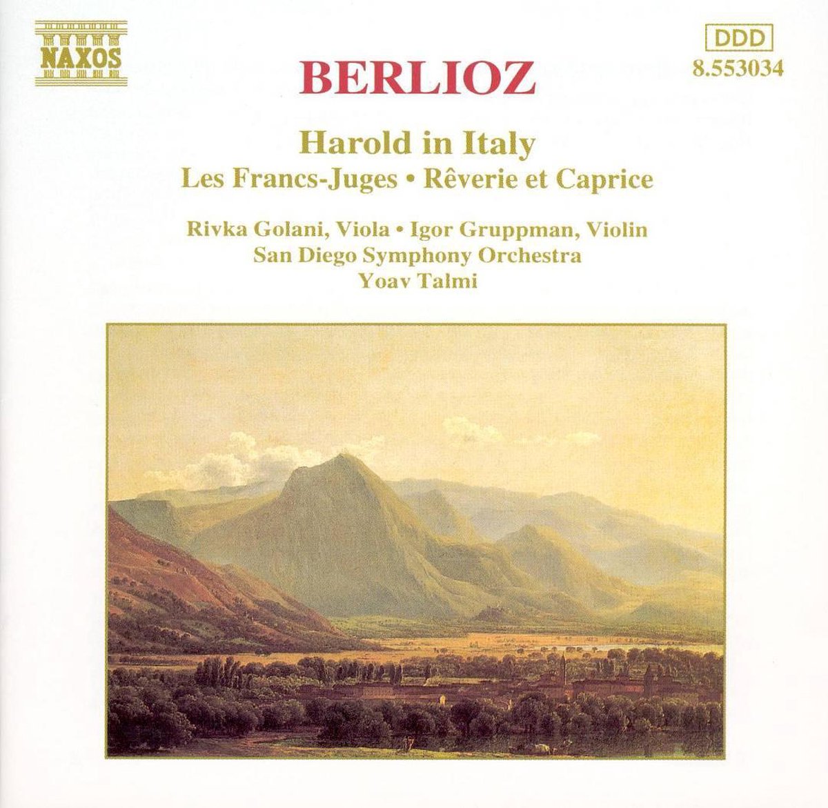 San Diego Symphony Orchestra, Yoav Talmi - Berlioz: Harold In Italy (CD)