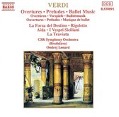 Czecho-Slovak Rso - Overtures/Preludes/Ballet Music (CD)