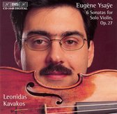 Leonidas Kavakos - Six Sonatas, Op.27, For Solo Violin (CD)