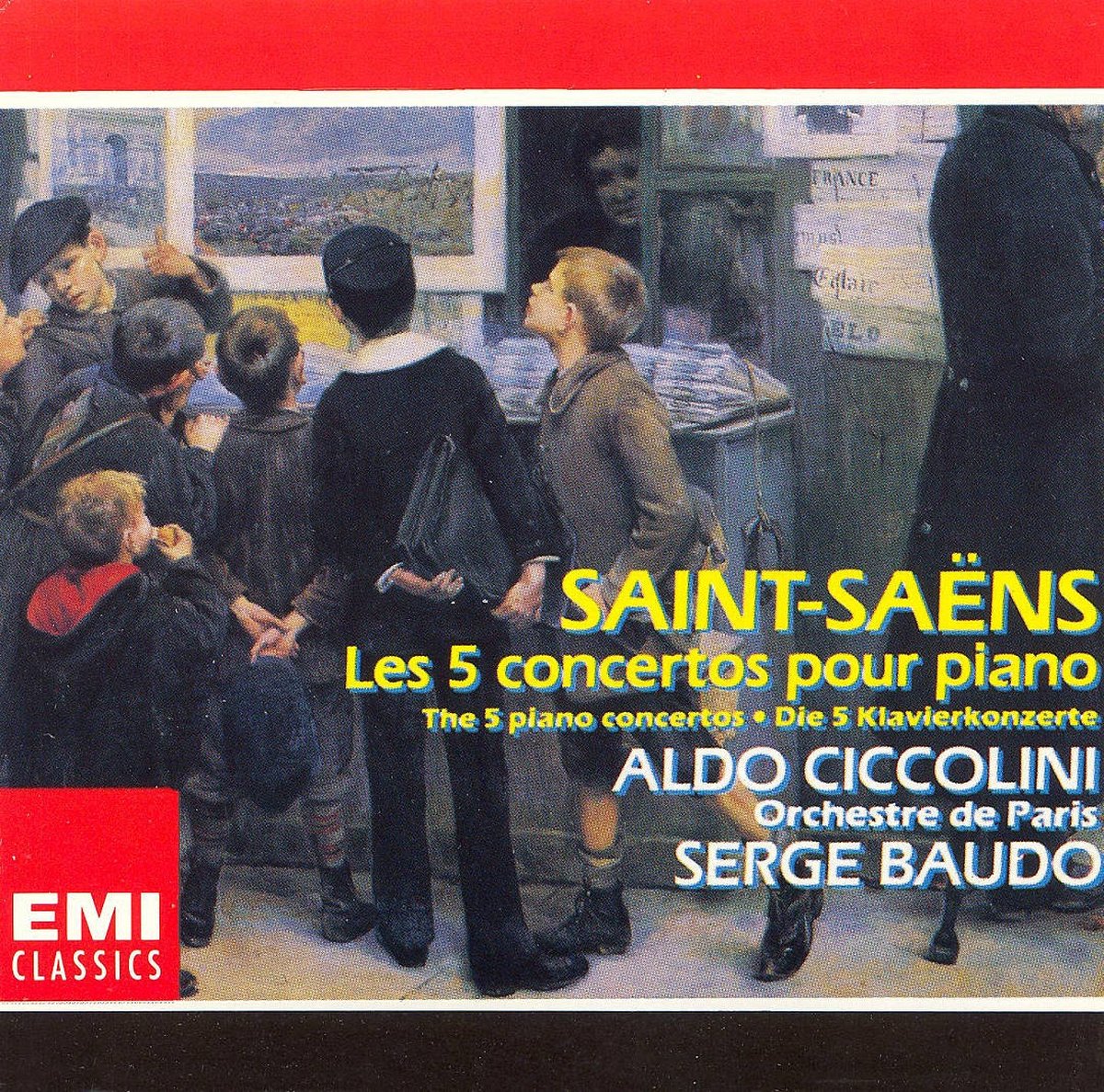 Saint-Saëns: Les 5 Concertos pour Piano