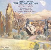 Howells: Music for Violin and Piano / Barritt, Edwards