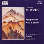 Moyzes: Symphonies nos 5 & 6 / Ladislav Slovak, Slovak Radio SO
