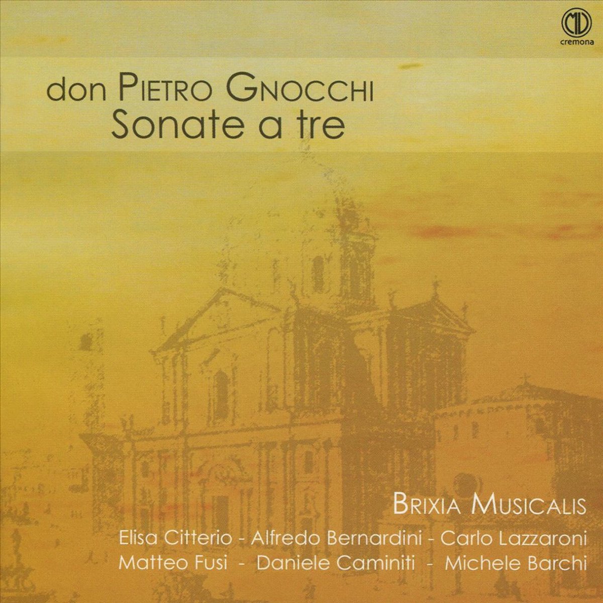 Don Pietro Gnocchi: Sonate a Tre