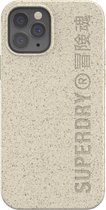 Superdry - iPhone 12 Pro Hoesje - Back Case Biodegradable Wit