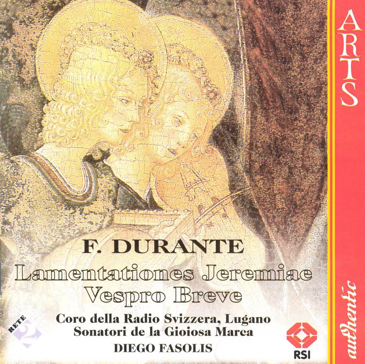 Durante: Lamentationes Jeremiae Prophetae/ Vespro