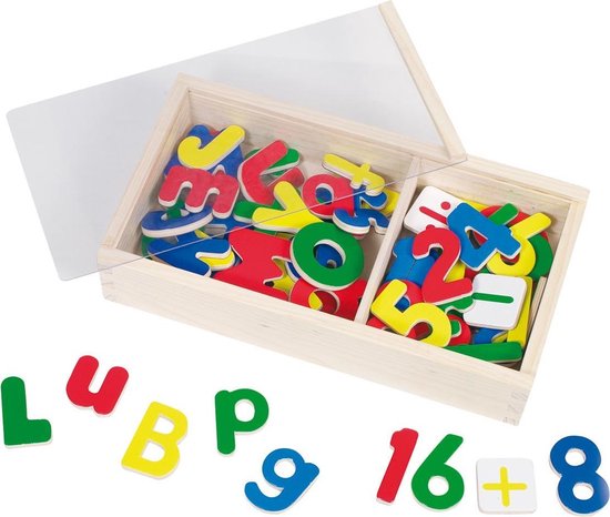Thumbnail van een extra afbeelding van het spel Magneten Letters en Cijfers
