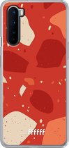 OnePlus Nord Hoesje Transparant TPU Case - Terrazzo N°4 #ffffff