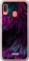 Samsung Galaxy A20e Hoesje Transparant TPU Case - Roots of Colour #ffffff