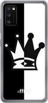 6F hoesje - geschikt voor Samsung Galaxy A41 -  Transparant TPU Case - Chess #ffffff
