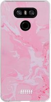LG G6 Hoesje Transparant TPU Case - Pink Sync #ffffff