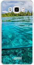 Samsung Galaxy J5 (2016) Hoesje Transparant TPU Case - Beautiful Maldives #ffffff