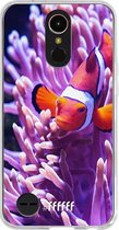 LG K10 (2017) Hoesje Transparant TPU Case - Nemo #ffffff