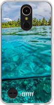 LG K10 (2017) Hoesje Transparant TPU Case - Beautiful Maldives #ffffff