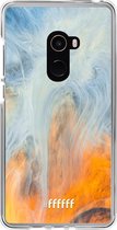Xiaomi Mi Mix 2 Hoesje Transparant TPU Case - Fire Against Water #ffffff