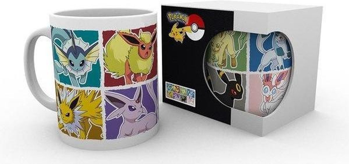 Mug Pokémon - Attrapez-les tous - Thermoréactif