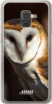 Samsung Galaxy A8 (2018) Hoesje Transparant TPU Case - Kerkuil #ffffff