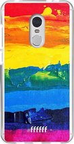 Xiaomi Redmi 5 Hoesje Transparant TPU Case - Rainbow Canvas #ffffff