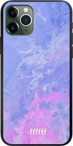 iPhone 11 Pro Hoesje TPU Case - Purple and Pink Water #ffffff