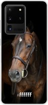 Samsung Galaxy S20 Ultra Hoesje Transparant TPU Case - Horse #ffffff