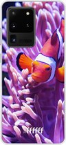Samsung Galaxy S20 Ultra Hoesje Transparant TPU Case - Nemo #ffffff