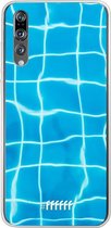 Huawei P20 Pro Hoesje Transparant TPU Case - Blue Pool #ffffff