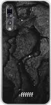 Huawei P20 Pro Hoesje Transparant TPU Case - Dark Rock Formation #ffffff