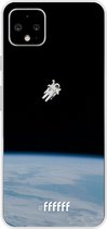 Google Pixel 4 XL Hoesje Transparant TPU Case - Spacewalk #ffffff
