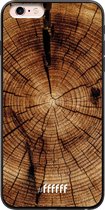 iPhone 6s Plus Hoesje TPU Case - Tree Rings #ffffff