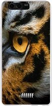 Honor 9 Hoesje Transparant TPU Case - Tiger #ffffff