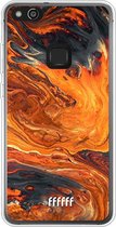 Huawei P10 Lite Hoesje Transparant TPU Case - Magma River #ffffff