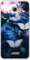 Samsung Galaxy A5 (2017) Hoesje Transparant TPU Case - Blooming Butterflies #ffffff
