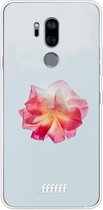 LG G7 ThinQ Hoesje Transparant TPU Case - Rouge Floweret #ffffff
