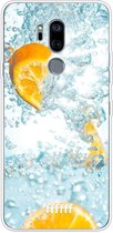 LG G7 ThinQ Hoesje Transparant TPU Case - Lemon Fresh #ffffff