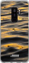 Samsung Galaxy S9 Plus Hoesje Transparant TPU Case - Water Waves #ffffff